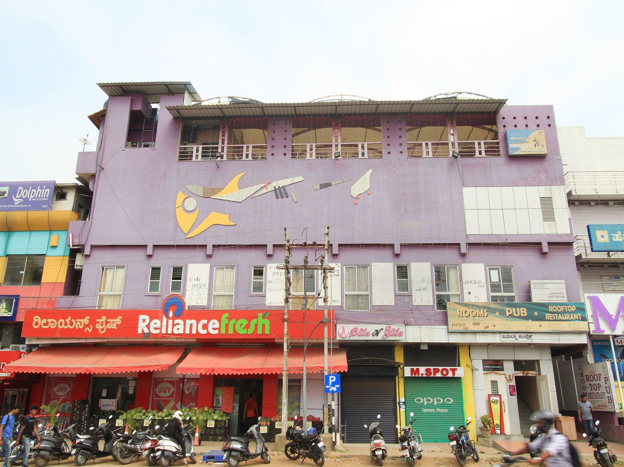 Purple Inn Boutique Hotel Mysore Luaran gambar